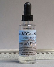 MEGA-STEAM GRANDPA'S PIPE SCENTED SMOKE FLUID train for lionel mth liquid JTM120
