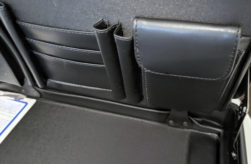 Masters of London Black Attaché Case with Combination Lock Black OPEN BOX - Afbeelding 6 van 10