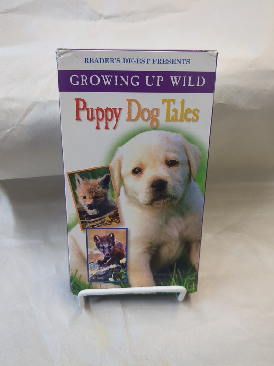Puppy Dog Tales VHS VCR Video Tape Movie Growing Up Wild | eBay