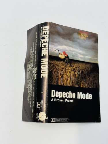A Broken Frame Depeche Mode Cassette Tape 1982 Sire Rare 1st Issue Tested Works - Picture 8 of 12