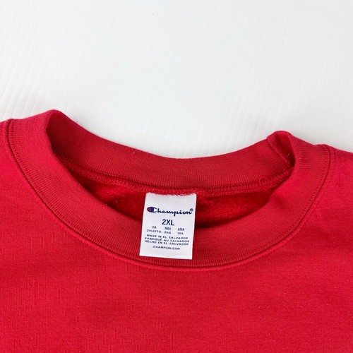 Champion Louisville Cardinals Red Long Sleeve Pullover Sweater Top Mens 2XL XXL - Picture 3 of 4