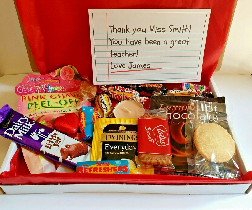 Teachers Present Gift Box Hamper - Teaching Assistant Nursery Worker End of Term - Image 3 of 4