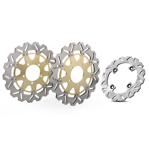 Brake Floating Disc Rotor for Kawasaki NINJA ZX6RR 600 2003-2006 ZX-10R 2004-15 - Picture 5 of 12