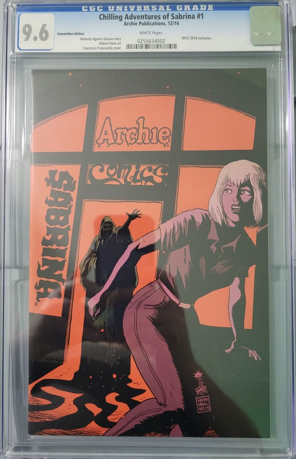Chilling Adventures of Sabrina #1 CGC 9.6 NYCC 2014 Convention Edition