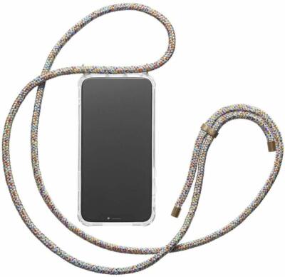 KNOK Crossbody Case für Apple iPhone Xs - Halskette Handyhülle mit Kordel