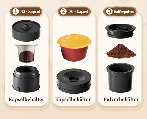 Tragbare Kaffeemaschine Drahtlose Espressomaschine fürs Auto/unterwegs/Camping - Bild 5 von 10