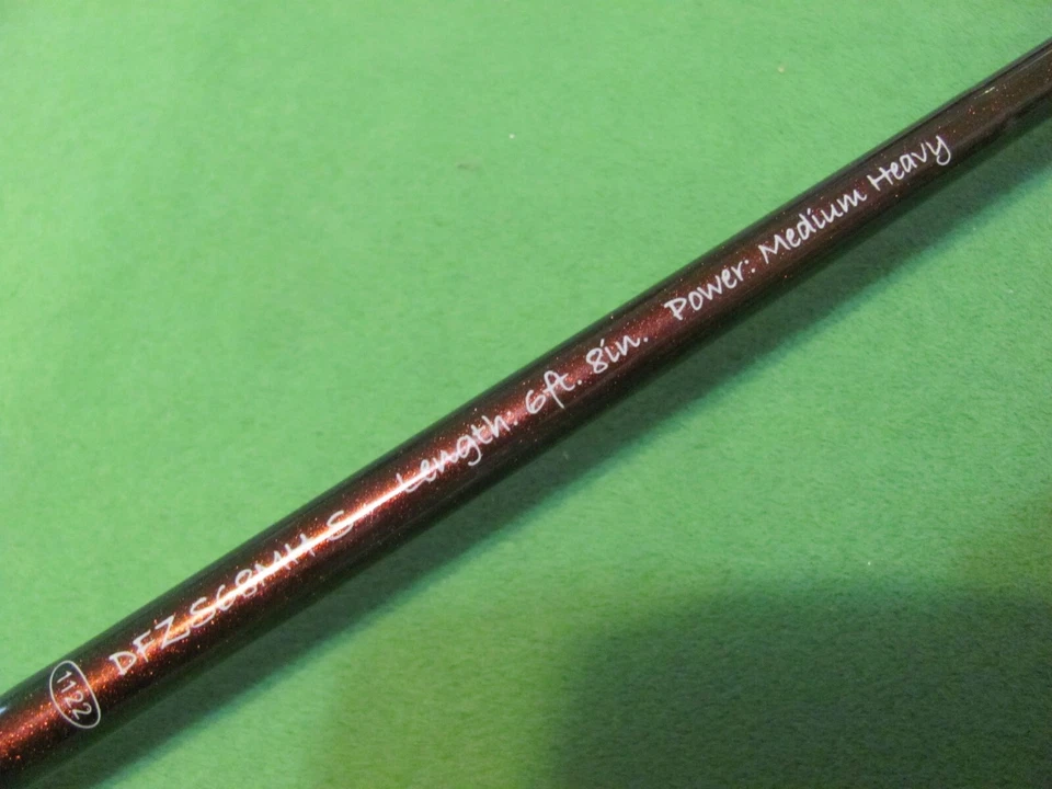 Duckett Zeus Series DFZS68MH-S 6' 8" Medium Heavy 1-Piece Spinning Rod. - Image 3 of 4