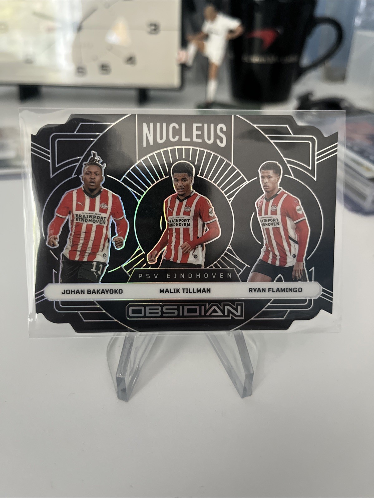 2024-25 Panini Obsidian Johan Bakayoko Malik Tillman Ryan Flamingo /120 Nucleus
