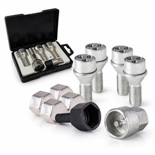 FARAD Kit 4 Bulloni Antifurto Per Lancia Ypsilon Per Cerchi StilBull A1