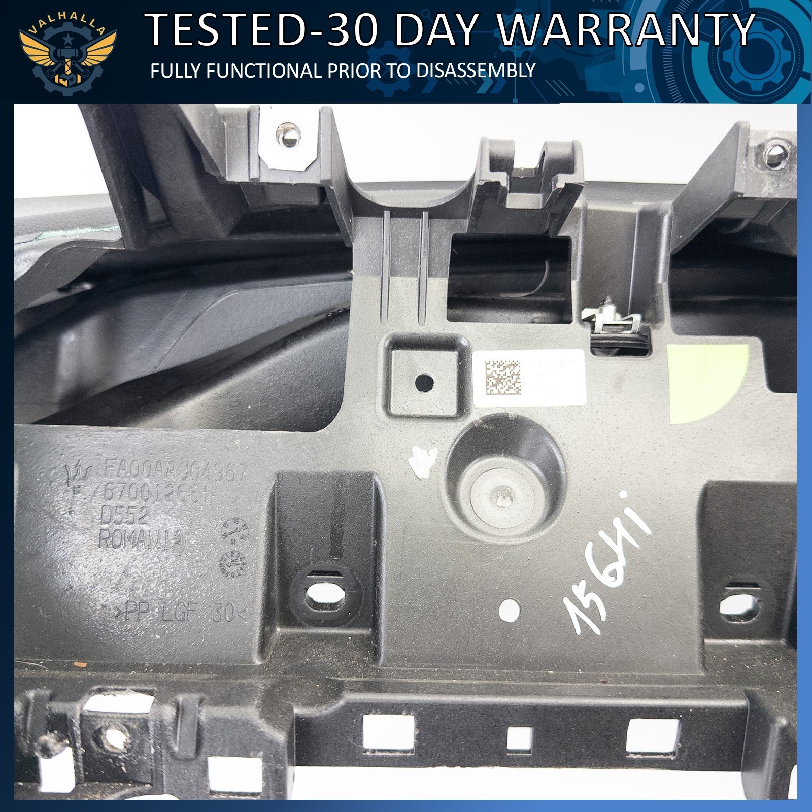 Maserati Ghibli 2014-2024 FRONT Dashboard