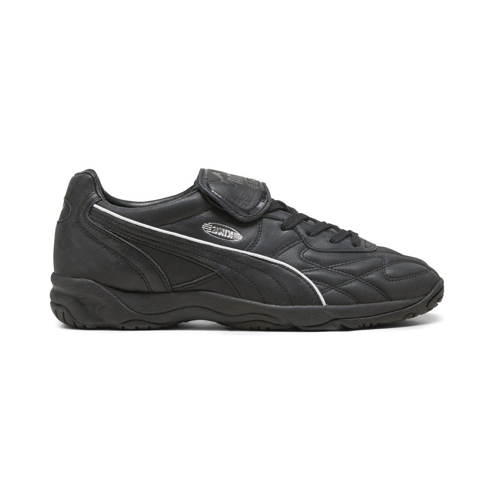 PUMA King Indoor Premium Lace Up  Mens Black Sneakers Casual Shoes 40436302