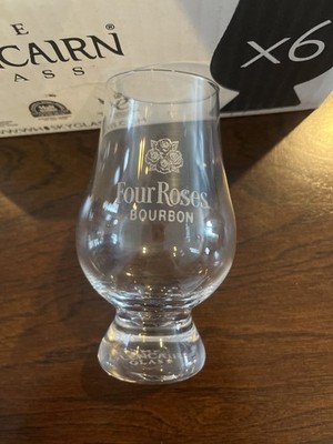 Four Roses Distillery Official Glencairn Whisky Tasting Glass Set of 6 New