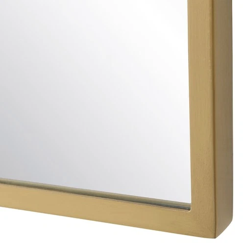 Uttermost 09748 Caddington 40 X 18 inch Satin Brushed Brass Wall Mirror, Tall - Picture 3 of 5