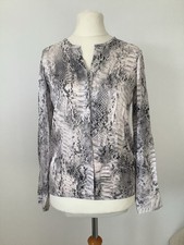 Marc Cain Bluse 100% Seide Grösse 1 34