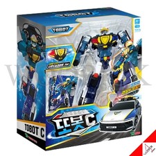 TOBOT C Police Car Transformer Robot Hyundai Sonata Action Figure Giocattolo ...