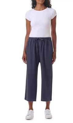 Splendid Women's Tencel Pants, Navy, Size XXL