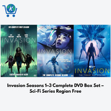 Invasion Seasons 1  3 Complete DVD Box Set   Sci-Fi Series Region Free