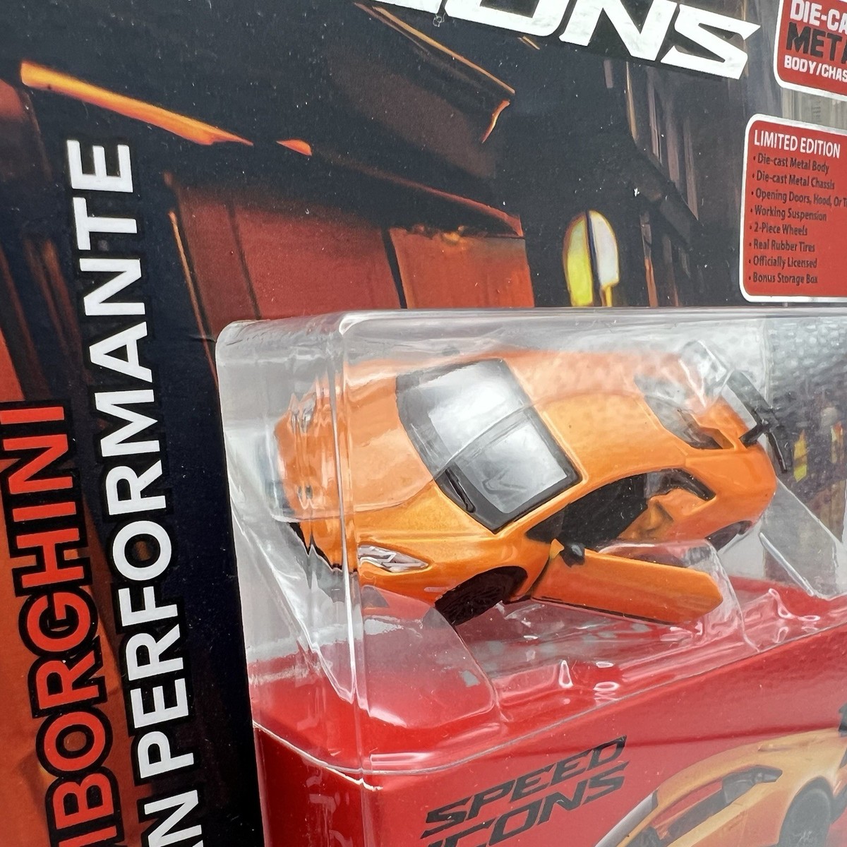 2025 Maisto Speed Icons Orange LAMBORGHINI HURACAN PERFORMANTE Ltd