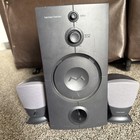 Harmon Kardon Hk395 Pc Speaker Set Powered Subwoofer and 2 Speakers - Tested!