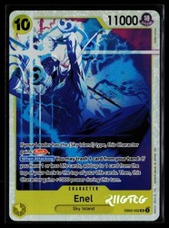 Enel EB02-052 Super Rare Extra Booster Anime 25th Collection One Piece TCG