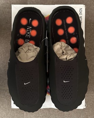 Deadstock Nike Mind 001 Slide Black Chrome Pregame Mules Size 13