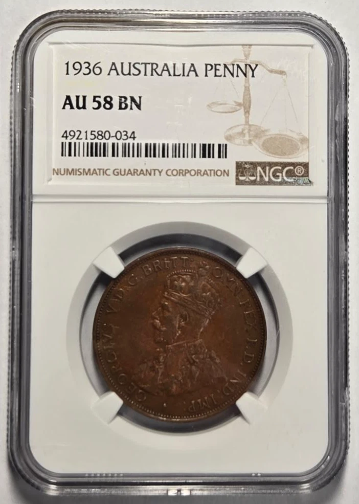 AU 58 Graded Coins for sale | eBay