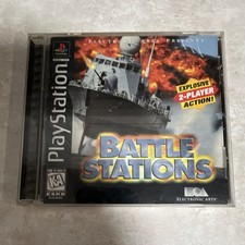 Electronic Arts Battle Stations PS1 Multiplayer 2 Player K-A 1997 NTSC-U/C