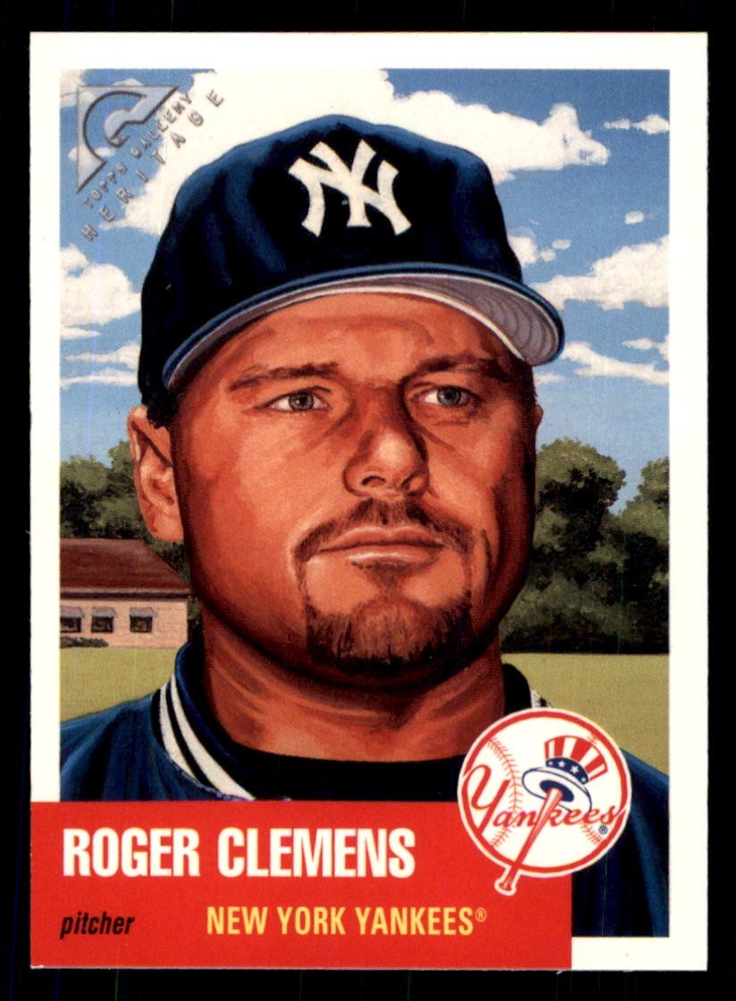 Roger Clemens #TH4 Baseball Cards 1999 Topps Gallery Heritage trading card — raw and PSA graded price guide