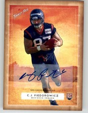 2014 Topps Turkey Red Rookie Autographs CJ Fiedorowicz RC #41 HOU
