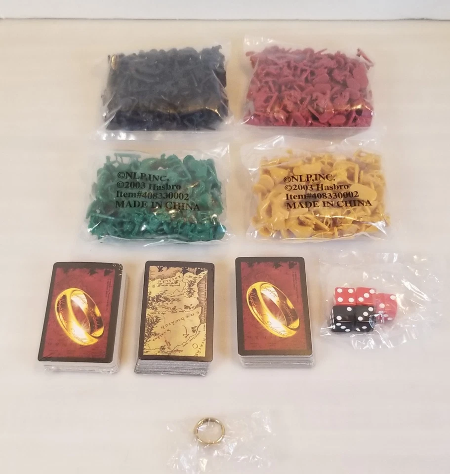 Risk The Lord of The Rings Trilogy Edition 2003 Open Box Complete Parts Sealed - Image 3 of 4