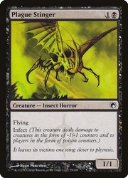 Plague Stinger - Scars of Mirrodin (SOM) #75 Common