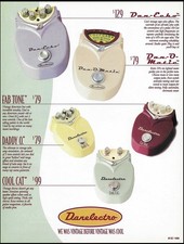 Danelectro Distortion Pedal ad Cool Cat Daddy...