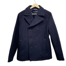 Auth LANVIN en Bleu - Dark Navy Men's Coat