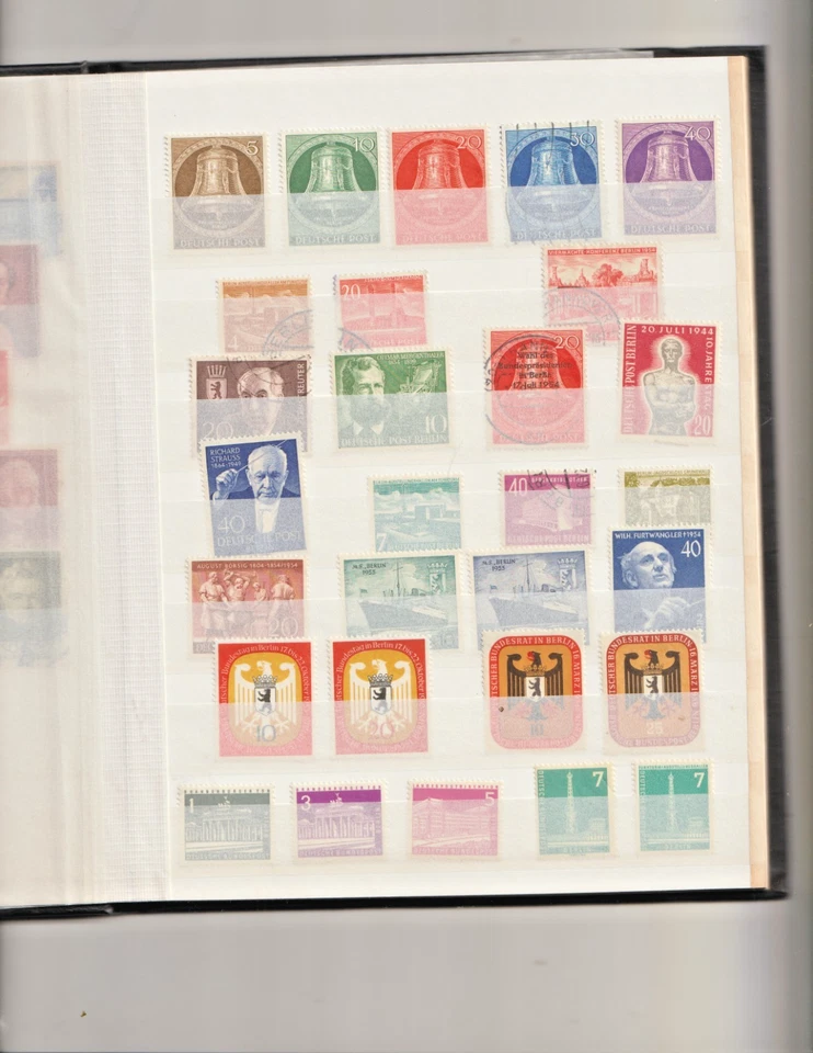 Germany BERLIN Stamps Collection 1948-1970  Stockbook 2024 Scott Catalog $750.00 - Image 3 of 4