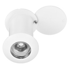 15/16" Door Viewer Peephole 220 Door Viewer with Cover White