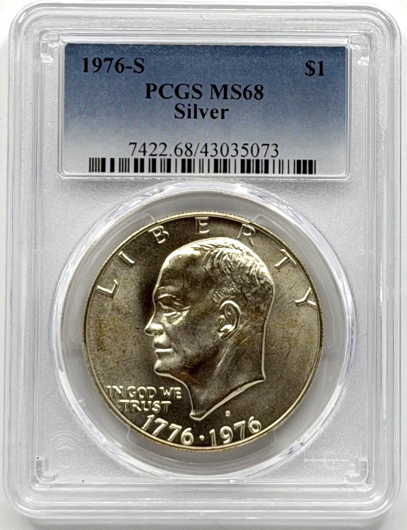 MS 68 Graded 1976 Eisenhower Dollars (1971-1978) for sale | eBay