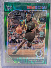 Dwayne Bacon NBA Card NUMBERED 66/99 - Green Flash - Panini Premium Stock #69