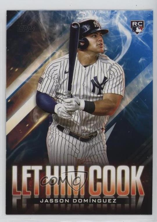 2024 Topps Update Let Him Cook Blue Jasson Dominguez DomÃnguez #LHC-7 05k6