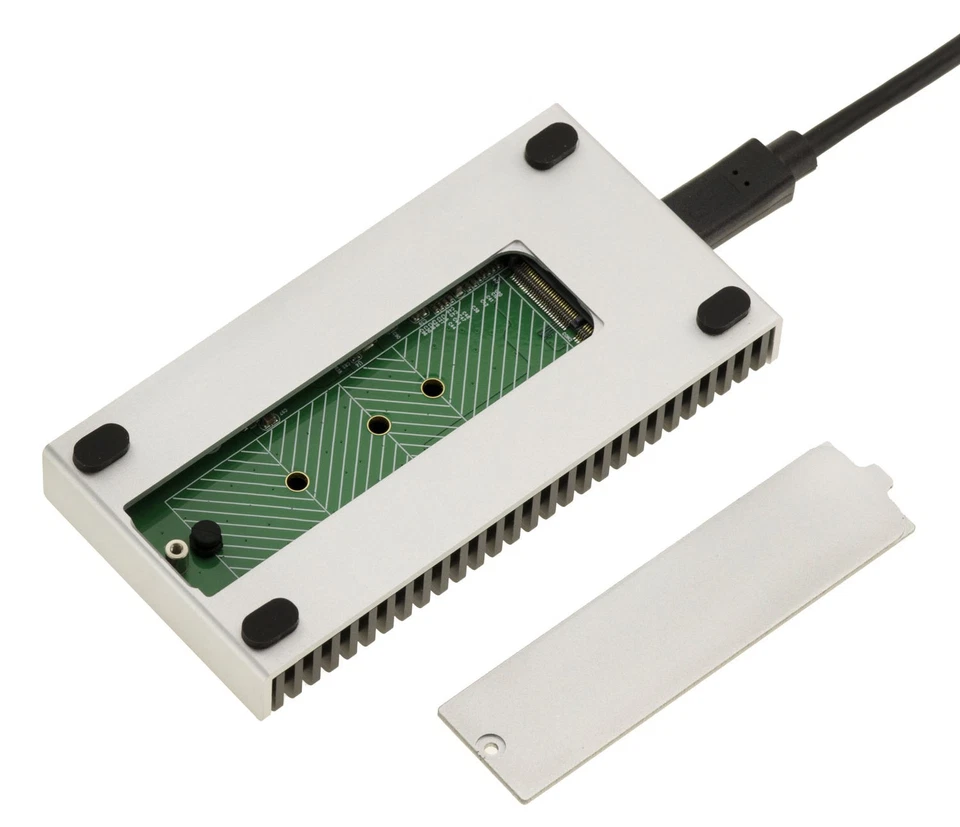 Aluminum Case USB4 And Thunderbolt 4 40G For M2 NVMe SSD. Real Speed 3.7G/S - Image 2 of 4