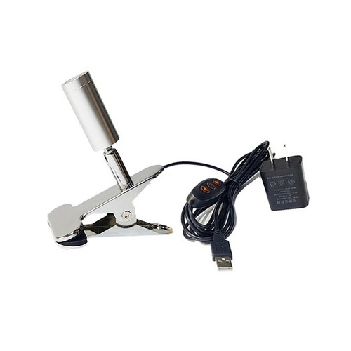 Dimming 3W LED Table Clamp Clip Light Adjustable Reading Lamp Switch AC Plug/USB - Picture 16 of 20