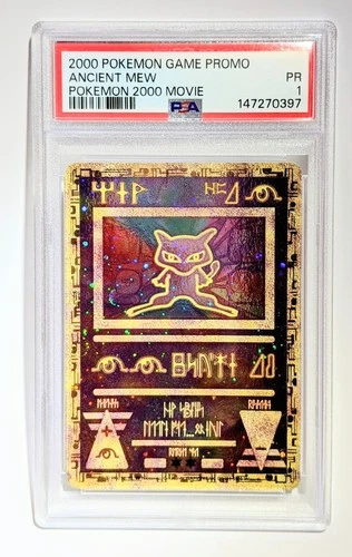 Ancient Mew 2000 Movie Promo Pokémon PSA 1