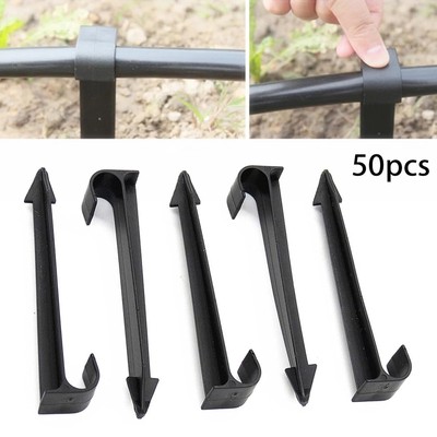 Ground Stakes Spikes Leaky Soaker Pack Yard Garten Landschaft Hold Line