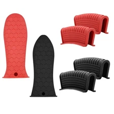 Silicone Hot Handle Holder for Cast Iron Skillet and Pot Cookware Handle Covers