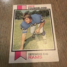 1973 Topps - Jack Youngblood Rookie #343 (RC)🔥