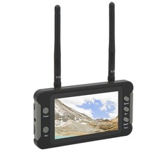 4.3 Inch 5.8GHz 40CH DVR Function FPV Receiver Monitor For RC Drone Easy To Use