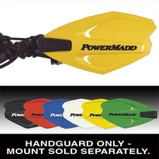 34285 Powermadd Power X Series Handguards Yellow/No Mount