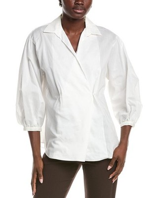 Weekend Max Mara Ceci Silk-Blend Wrap Top Women's