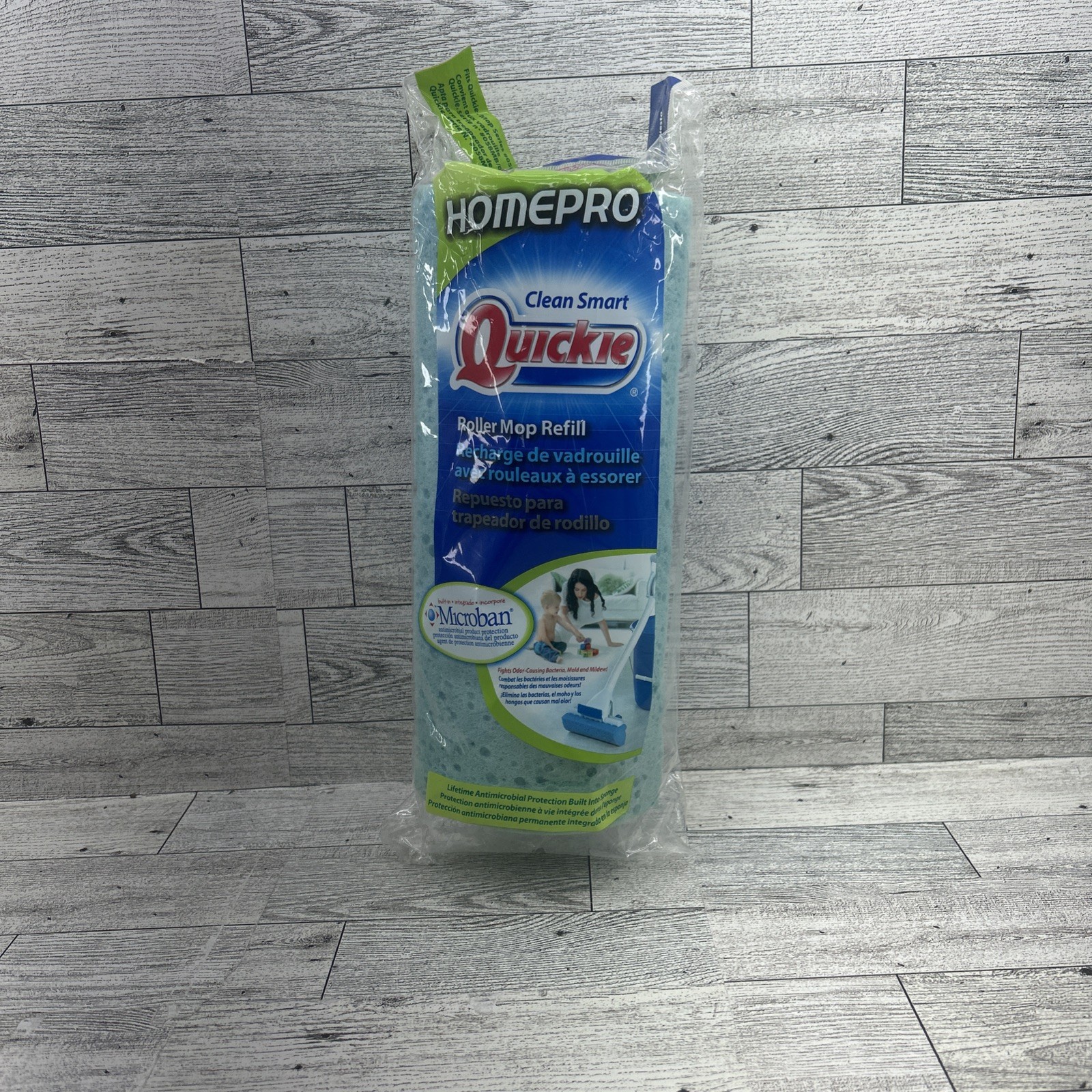 Quickie Mop & Scrub Roller Mop Refill Type M Fits Mop #058MB