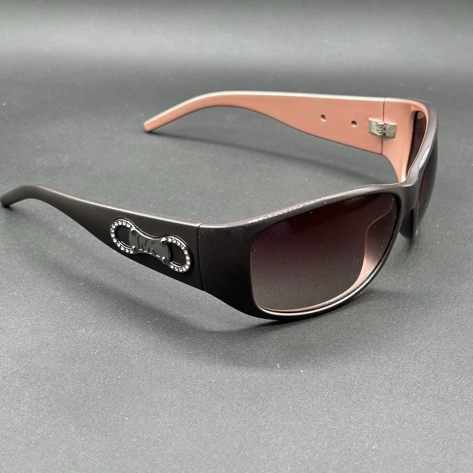 Michael Kors Bahamas M2679S Embellished Sunglasses Gray/Taupe/Mauve Grad. Used - Image 3 of 4