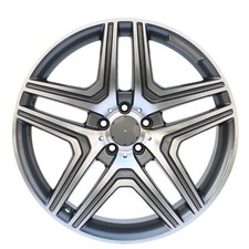 22 New Ml63 Amg Style Gunmetal Wheels Rims Fits Mercedes Benz Ml Ml350 Ml550